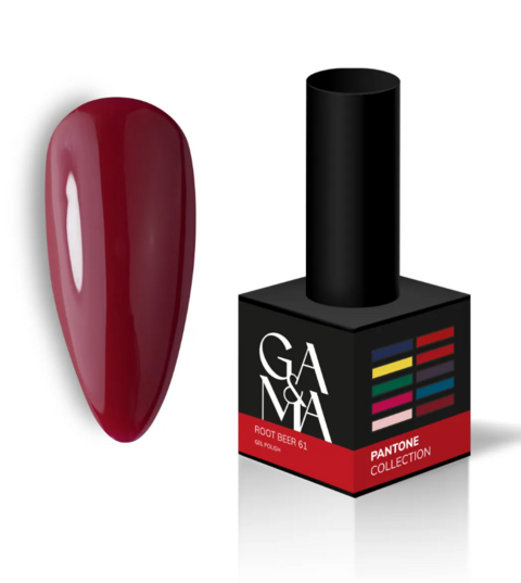 Гель-лак GA&MA Pantone Collection №61 Root Beer 10 мл 