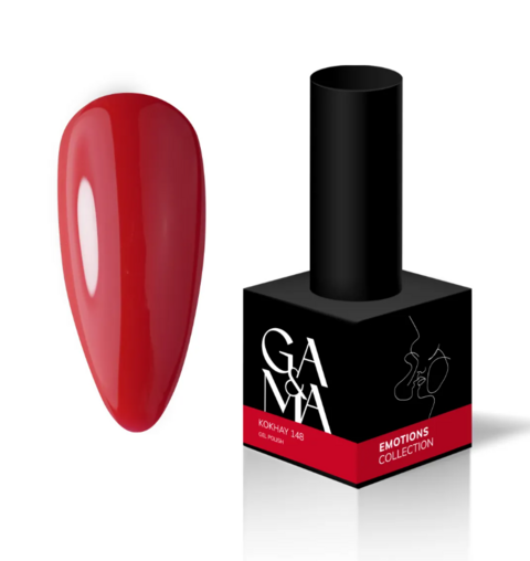 Гель-лак GA&MA Emotions Collection №148 Kokhay 10 мл