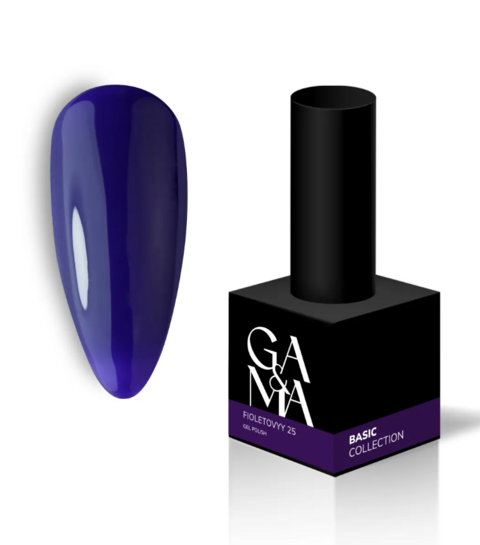 Гель-лак GA&MA Basic Collection №25 Fioletovyy 10 мл