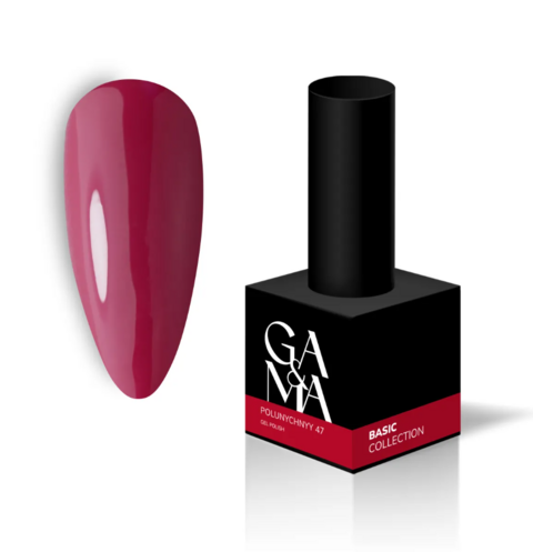 Гель-лак GA&MA Basic Collection №47 Polunychnyy 10 мл