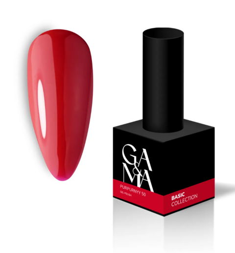 Гель-лак GA&MA Basic Collection №50 Purpurnyy 10 мл