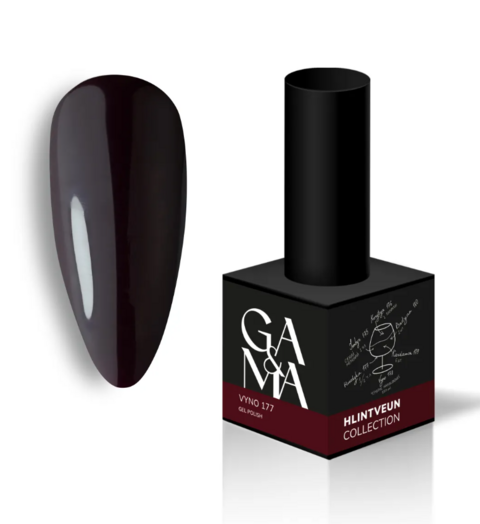 Гель-лак GA&MA Hlintveyn Collection № 177 Vyno 10 мл 