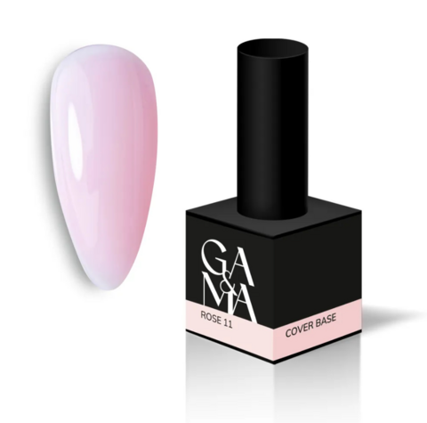 База камуфлирующая GA&MA Cover Base №11 Rose 15 мл