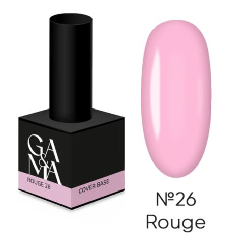 База камуфлююча GA&MA Cover Base №26 Rouge 15 мл 