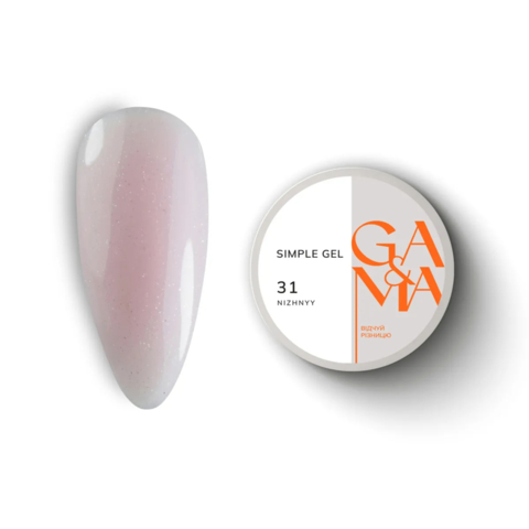 Гель моделюючий GA&MA Simple Gel №31 Nizhnyy 15 мл