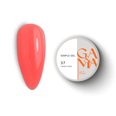Гель моделюючий GA&MA Simple Gel №37 Candy Floss 15 мл