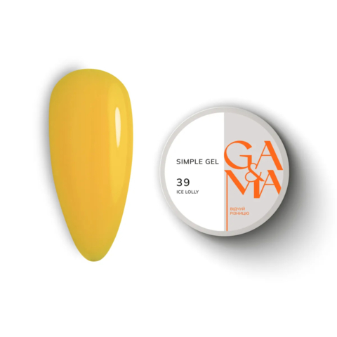 Гель моделюючий GA&MA Simple Gel №39 Ice Lolly 30 мл