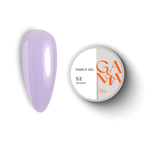 Гель моделюючий GA&MA Simple Gel №52 Awaken 15 мл