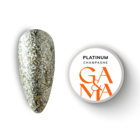 Гель для дизайна GA&MA Platinum Champagne 5 г