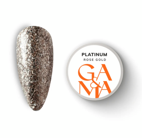 Гель для дизайна GA&MA Platinum Rose 5 г