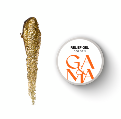 Гель рельеф GA&MA Relief Gel Golden 5 г