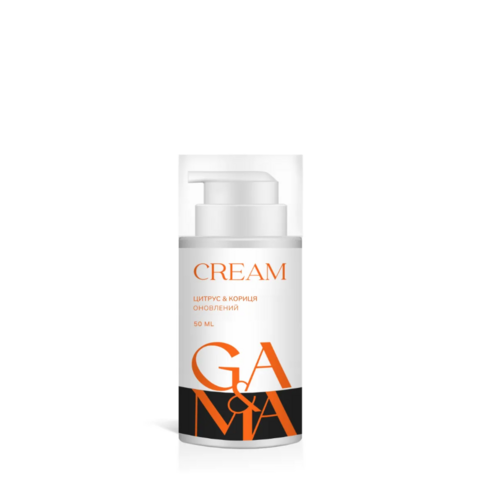 Крем с мочевиной GA&MA Cream With Urea Citrus&Cinnamon интенсивное увлажнение 50 мл