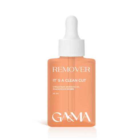 Ремувер з сечовиною GA&MA Remover It's a clean cut by @dii.neill для чутливої шкіри 30 мл