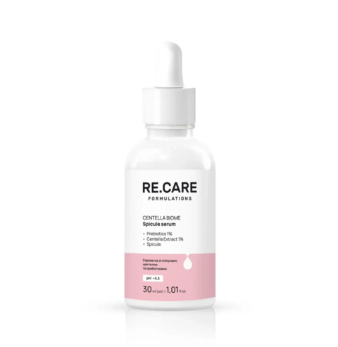 Сыворотка со спикулами центелой и пребиотиками Re.Care Centella Biome Spicule Serum 30 мл