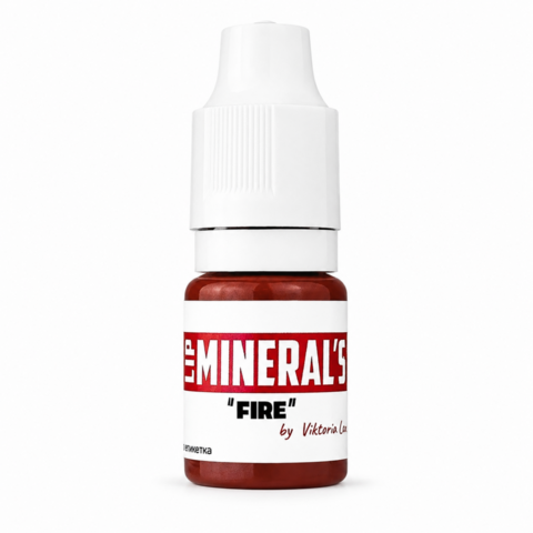 Пигмент для перманентного макияжа губ The Mineral Lips Fire 6мл