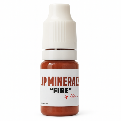 Пигмент для перманентного макияжа губ The Mineral Lips Fire 6мл