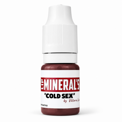 Пігмент для перманентного макіяжу губ The Mineral Lips Cold Sex 6мл