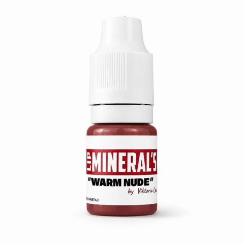Пігмент для перманентного макіяжу губ The Mineral Lips Warm Nude 6мл