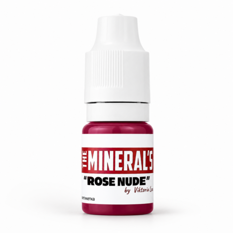 Пігмент для перманентного макіяжу губ The Mineral Lips Rose Nude 6мл