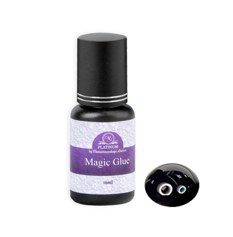 Клей для нарощування вій Platinum Magic 0.5-1 сек 10 мл чорний