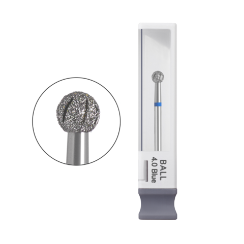 Фреза карбідна GA&MA Carbide Cold Куля 4.0 синя