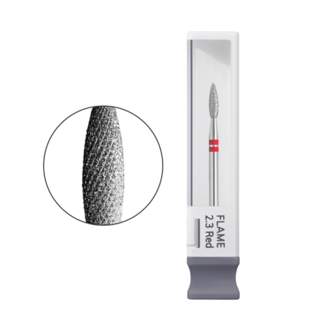 Фреза карбідна GA&MA Carbide Pro Полумʼя 2.3 червона
