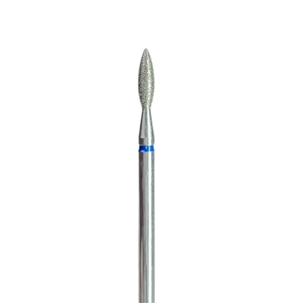 Фреза алмазна Edlen Flame Blue Point 023 Полум’я (гостре) синя