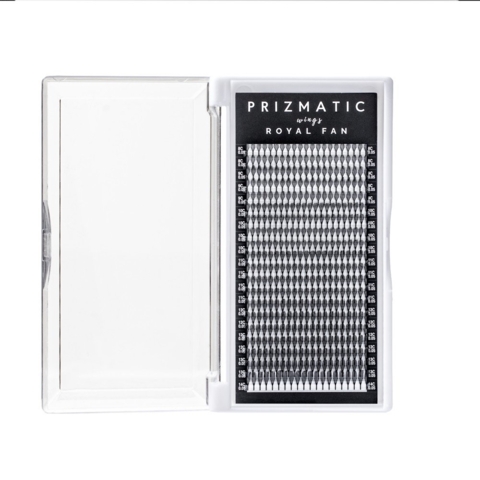 Вії-пучки Sculptor Prizmatic Wings Royal Fan 20 ліній Mix C 0.05 8-14 мм