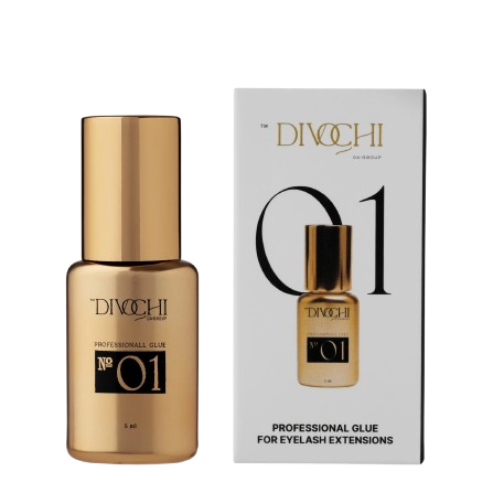 Клей Divochi №01 черный, 5 мл