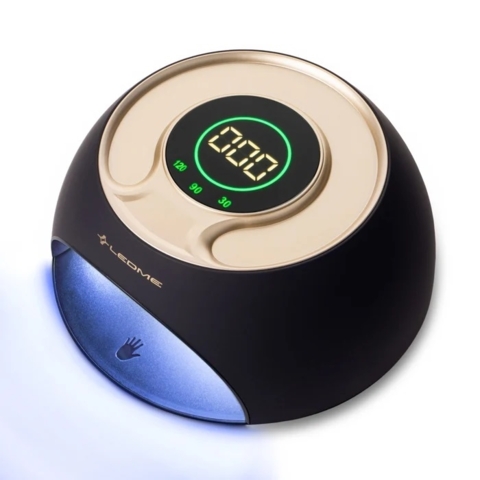 Лампа для манікюру LEDME One 120 W чорна