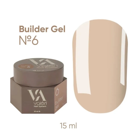 Гель моделюючий Valeri Builder Gel (new collection) №06 15 мл