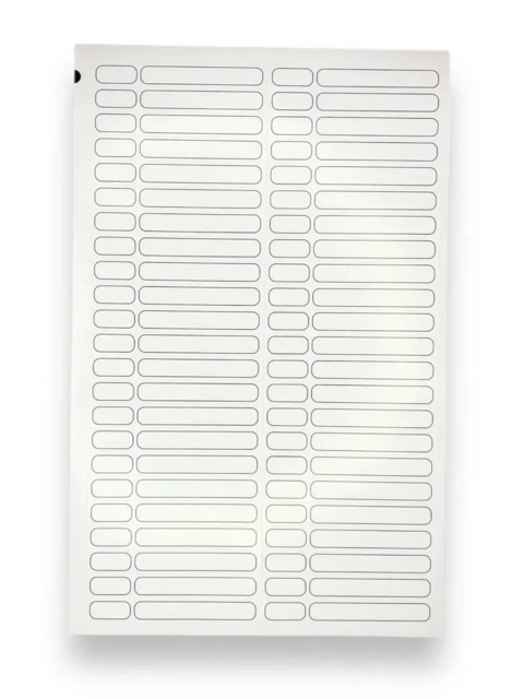 Наклейки для типс (50 шт/уп) белые