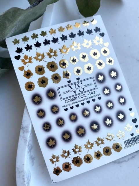 Слайдер для ногтей VS Nails Combi foil №142