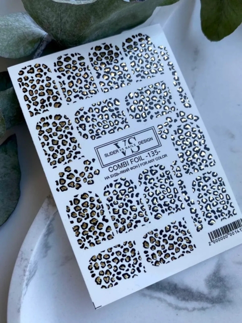 Слайдер для ногтей VS Nails Combi foil №135