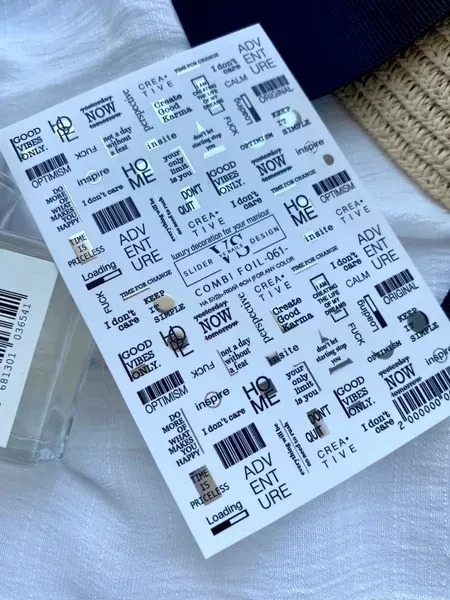 Слайдер для нігтів VS Nails Combi foil №061