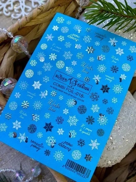 Слайдер для нігтів VS Nails Combi foil №018