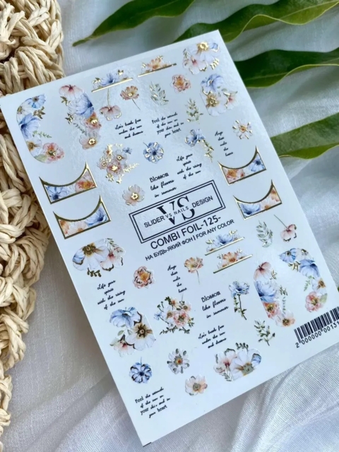 Слайдер для нігтів VS Nails Combi foil №125