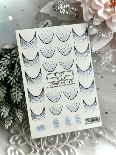 Слайдер для нігтів VS Nails Combi foil №185