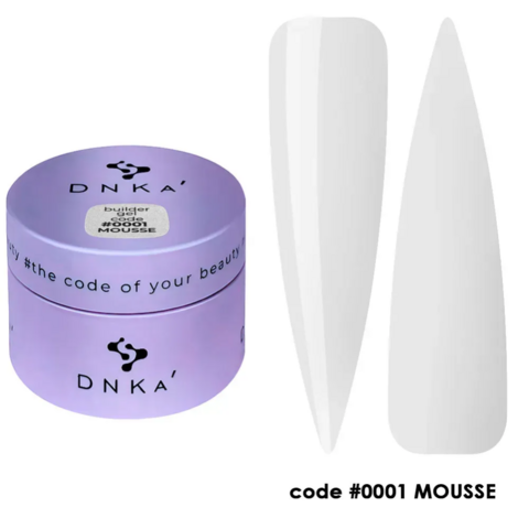 Гель моделюючий DNKa Builder Gel Mousse №0001 30 мл