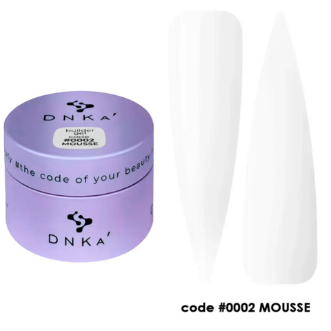 Гель моделюючий DNKa Builder Gel Mousse №0002 30 мл
