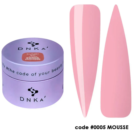 Гель моделюючий DNKa Builder Gel Mousse №0005 30 мл