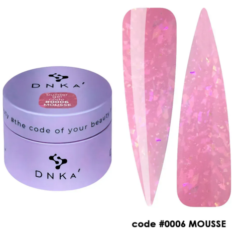 Гель моделюючий DNKa Builder Gel Mousse №0006 30 мл