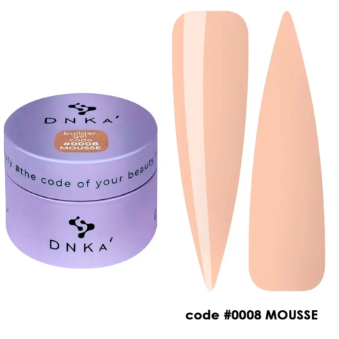 Гель моделюючий DNKa Builder Gel Mousse №0008 30 мл