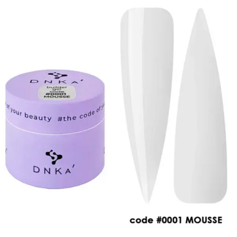 Гель моделюючий DNKa Builder Gel Mousse №0001 15 мл