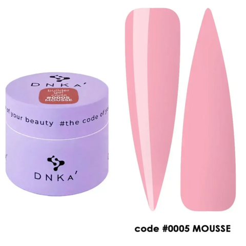 Гель моделюючий DNKa Builder Gel Mousse №0005 15 мл