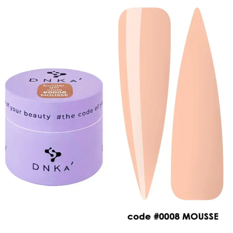 Гель моделюючий DNKa Builder Gel Mousse №0008 15 мл