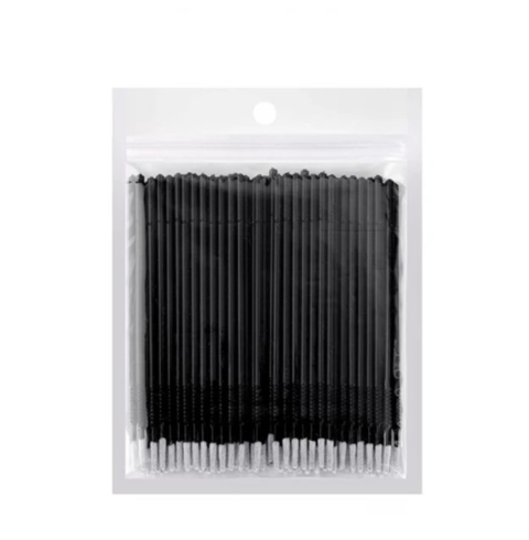 Мікробраші подовжені в пакеті Long Head (100 шт) чорні