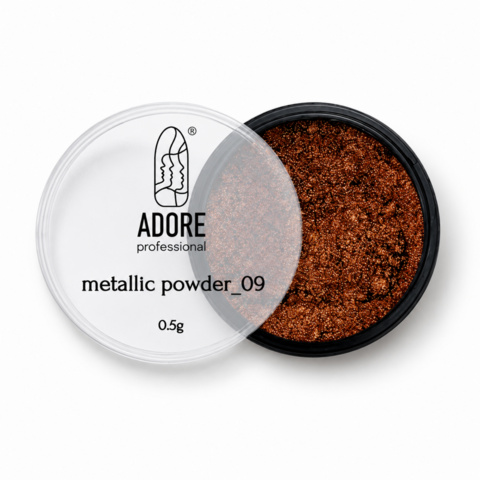Втирание для ногтей Adore Professional Metallic Powder №09 0,5г