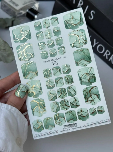 Слайдер для ногтей VS Waps Pedicure №143