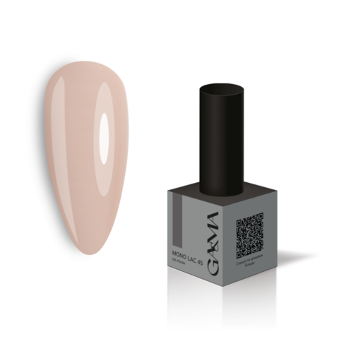 Моно лак для педикюру GA&MA Mono Lac №45 6 мл